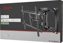 Load image into Gallery viewer, Rocketfish - Full-Motion TV Wall Mount for Most 40" - 75" TVs (RF-HTVMM170C) Black - New, Non-Retail Packaging