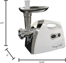Load image into Gallery viewer, MegaChef 1200 Watt Powerful Automatic Meat Grinder for Household Use
