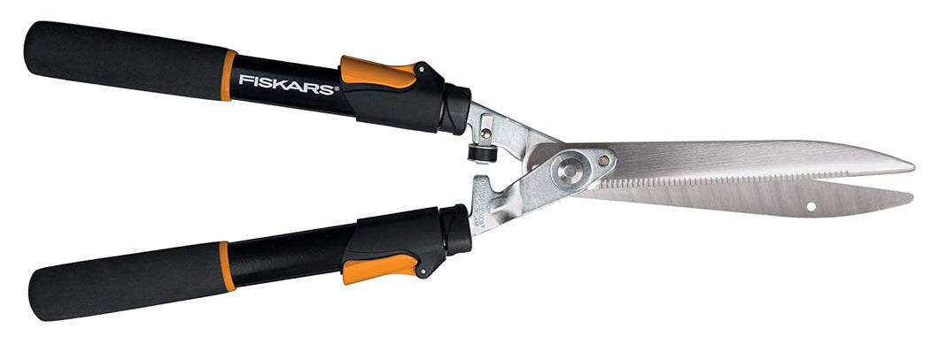 Fiskars 91696935J 25-33 Inch Power-Lever Extendable Hedge Shear (9169),8.5