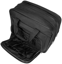 Load image into Gallery viewer, Targus Metro Rolling Laptop Case Bag for Business Commuter with Durable Water Resistant, Expandable Compartments, Trolley Strap, Padded Protection fits up to 16-Inch Notebook Screen, Black (TBR003US)