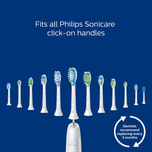 Load image into Gallery viewer, Philips Sonicare Premium Plaque Control replacement toothbrush heads, HX9044/95, BrushSync technology, Black 4-pk