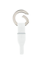 Load image into Gallery viewer, [Apple MFi Certified] Merkury Innovations POWERLOOP Lightning to USB Keychain with 3-Inch High-Speed Rubberized Cable for iPhone &amp; iPad - White