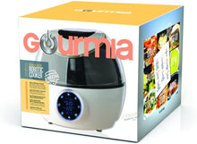 Load image into Gallery viewer, Gourmia GCR1700 10 in 1 Programmable Air Fryer &amp; Multi Cooker - Robotic Hands-Free Stirrer - 1230W - White - Bonus Recipe Book