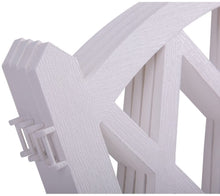 Load image into Gallery viewer, Worth Garden Plastic Fence Pickets Indoor Outdoor Protective Guard Edging Decor #3118, White