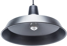 Load image into Gallery viewer, Globe Electric 65155 Barnyard 1-Light Industrial Warehouse Pendant, Matte Black