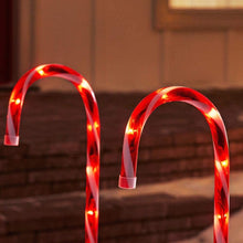 Load image into Gallery viewer, Home Accents Holiday 27 in. Lighted Candy Cane Pathway Light (3-Set)