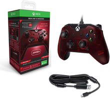 Load image into Gallery viewer, PDP Deluxe Wired Controller for Xbox One - Red - Xbox One