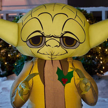 Load image into Gallery viewer, Gemmy 3.5Ft. Tall Star Wars Yoda Christmas Airblown Inflatable Indoor/Outdoor Decoration