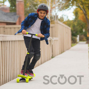 MorfBoard Skate & Scoot Combo Set, Chartreuse/Black Color