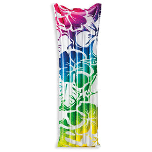 Intex Inflatable Fashion Air Mat, 72" X 27", 1 Pack (Colors May Vary)