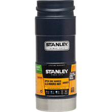 Load image into Gallery viewer, Stanley Classic One Hand Vacuum Mug 16oz Hammertone Navy