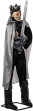 Load image into Gallery viewer, Halloween Decor Standing Knight 6 ft. Animated Motion Sensor Sound Life Size