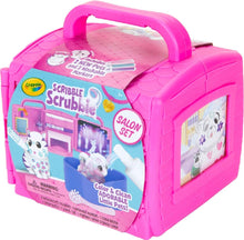 Load image into Gallery viewer, Crayola Scribble Scrubbie Pets, Beauty Salon Playset with Toy Pets, Gift for Kids