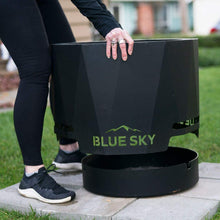 Load image into Gallery viewer, Blue Sky Outdoor Living PFP2416 Patio Pellet Fire Pit Round Campfire