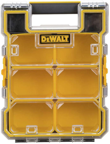 DeWalt 10.31 in. L x 4.56 in. W x 13.66 in. H Storage Organizer Plastic 6 pocket Yellow