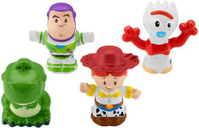 Load image into Gallery viewer, Fisher-Price Little People Disney Toy Story 4 Buzz Lightyear &amp; Friends 4-Pack