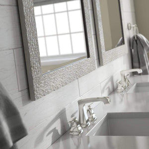 29 in. x 41 in. (M3) Rectangular Mirror Frame in Stone Mosaic