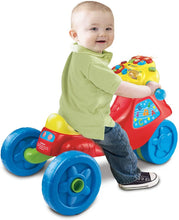 Load image into Gallery viewer, VTech 2 In 1 Learn &amp; Zoom Motor Bike,Red
