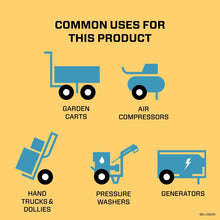 Load image into Gallery viewer, Marathon 00210 Universal Fit, Flat Free, Hand Truck/All Purpose Utility Tire