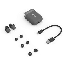Load image into Gallery viewer, Rowkin Ascent Micro True Wireless Earbud Headphones: 17+ Hours, Bluetooth 5, Small Headphones &amp; Charging Case Deep Bass Mic Quick Pairing &amp; Noise Reduction for Android Samsung &amp; iPhone (Slate Gray)