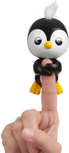 Load image into Gallery viewer, WowWee Fingerlings Baby Penguin - Tux (Black &amp; White) - Interactive Toy