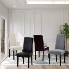 Load image into Gallery viewer, Savona Grey Upholstery Contemporary Dining Accent Chair Set of 2