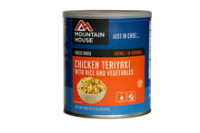 Load image into Gallery viewer, Mountain House Chicken Teriyaki with Rice #10 Can