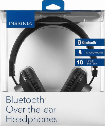 Insignia NS-CAHBTOE01 Bluetooth wireless Over-the-Ear Headphones - Black