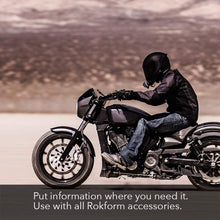Load image into Gallery viewer, Rokform Pro Series Motorcycle Handlebar Phone Mount, Aircraft Aluminum, Twist Lock and Magnetic Security - Black