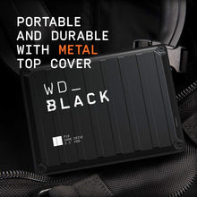 Load image into Gallery viewer, WD_Black Game Drive, Portable External Hard Drive Compatible with Playstation, Xbox, PC, Mac