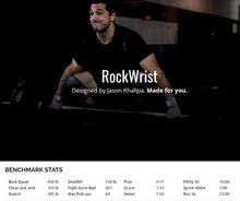 Load image into Gallery viewer, RockTape Wrist Wraps for Weight-Lifting &amp; Exercise, Competition Grade, Designed by Jason Khalipha