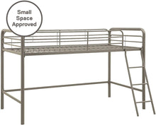 Load image into Gallery viewer, DHP Junior Loft Bed Frame With Ladder, Multifunctional Space-Saving Design