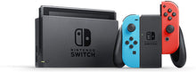 Load image into Gallery viewer, Nintendo Switch – Neon Red and Neon Blue Joy-Con