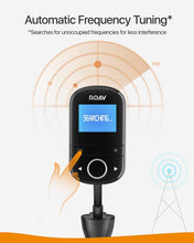 Load image into Gallery viewer, Anker Roav SmartCharge F3 Wireless Bluetooth 4.2 FM Transmitter for Car, Audio Adapter and Reciever Car Kit, 1.44 Inch Display, Dedicated App, Quick Charge 3.0, AUX Output, microSD Card Slot