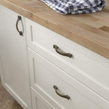 Load image into Gallery viewer, Liberty 3 or 3-3/4 in. (76 or 96mm) Warm Chestnut Step Edge Dual Mount Cabinet Pull
