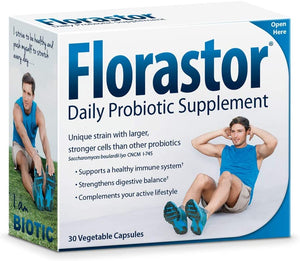 Florastor Daily Probiotic Supplement for Men & Women