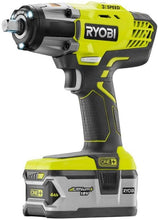 Load image into Gallery viewer, Ryobi P1833 3-Speed 1/2-Inch Impact Wrench Kit