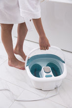 Load image into Gallery viewer, HoMedics Bubble Spa Elite Footbath, 2-in-1 removable pedicure center, Toe-touch control, Easy tote handle no-splash, FB-450H