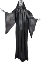 Load image into Gallery viewer, Haunted Hill Farm HHRPR-5FLSA Life-Size Animatronic Reaper, Indoor/Outdoor Halloween Decoration, Multi