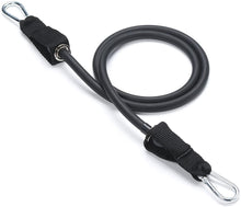 Load image into Gallery viewer, Black Mountain Products Resistance Band Set with Door Anchor, Ankle Strap, Exercise Chart, and Carrying Case