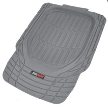 Load image into Gallery viewer, Motor Trend FlexTough Tortoise - Heavy Duty Rubber Floor Mats for Car SUV Van &amp; Truck - All Weather Protection - Deep Dish (Black)