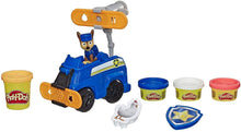 Load image into Gallery viewer, Play-Doh Paw Patrol Rescue Rolling Chase Toy Police Cruiser Figure &amp; Vehicle Set with 4 Non-Toxic Colors