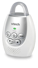 Load image into Gallery viewer, VTech DM221-2 Audio Baby Monitor with up to 1,000 ft of Range, Vibrating Sound-Alert, Talk Back Intercom, Night Light Loop &amp; Two Parent Units, White