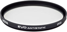Load image into Gallery viewer, Hoya Evo Antistatic UV Filter - 82mm - Dust/Stain/Water Repellent, Low-Profile Filter Frame