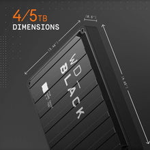 Load image into Gallery viewer, WD_Black Game Drive, Portable External Hard Drive Compatible with Playstation, Xbox, PC, Mac