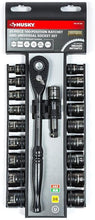 Load image into Gallery viewer, Husky 3/8 in. Drive 100-Position Universal SAE and Metric Socket Wrench Set (20-Piece)