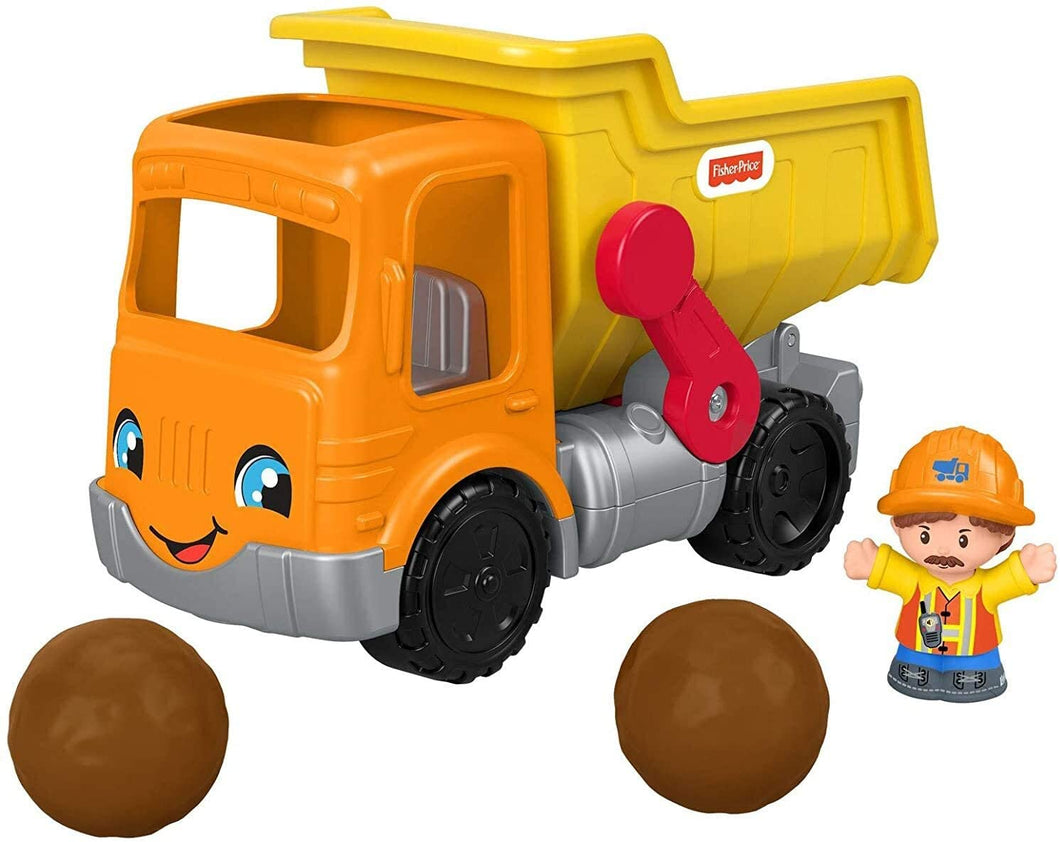 Fisher-Price Little People Work Together Dump Truck, Musical Toddler Toy