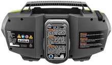 Load image into Gallery viewer, Ryobi P746 One+ 18-Volt Lithium Ion / AC Dual-Powered AM/FM Stereo System with USB and Bluetooth Technology (Battery, Charger, and Extension Cord Not Included / Radio Only)