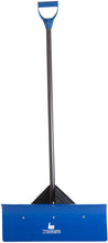 Load image into Gallery viewer, The Snowcaster 48UPH Pusher Shovel with Heavy Duty Plastic Blade, Blue