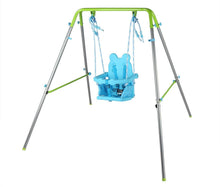 Load image into Gallery viewer, Sportspower My First Toddler Swing - Heavy-Duty Baby Indoor/Outdoor Swing Set with Safety Harness